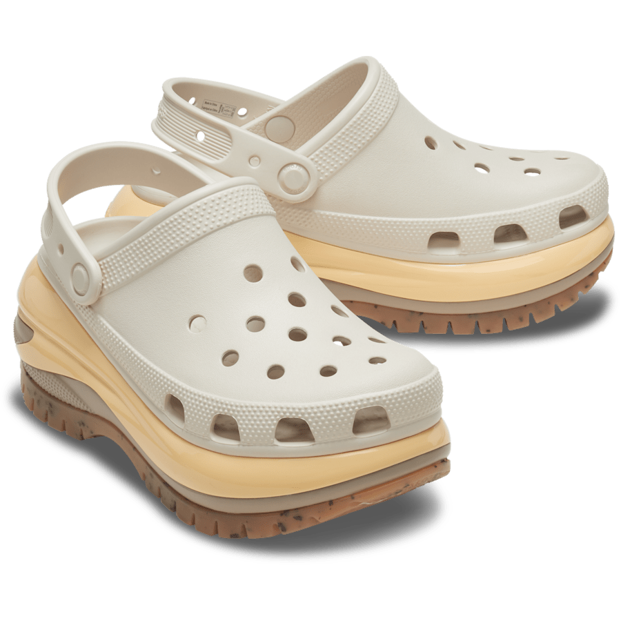 Almond Tint / Multi Mega Crush Clog - Custom Angle - Crocs